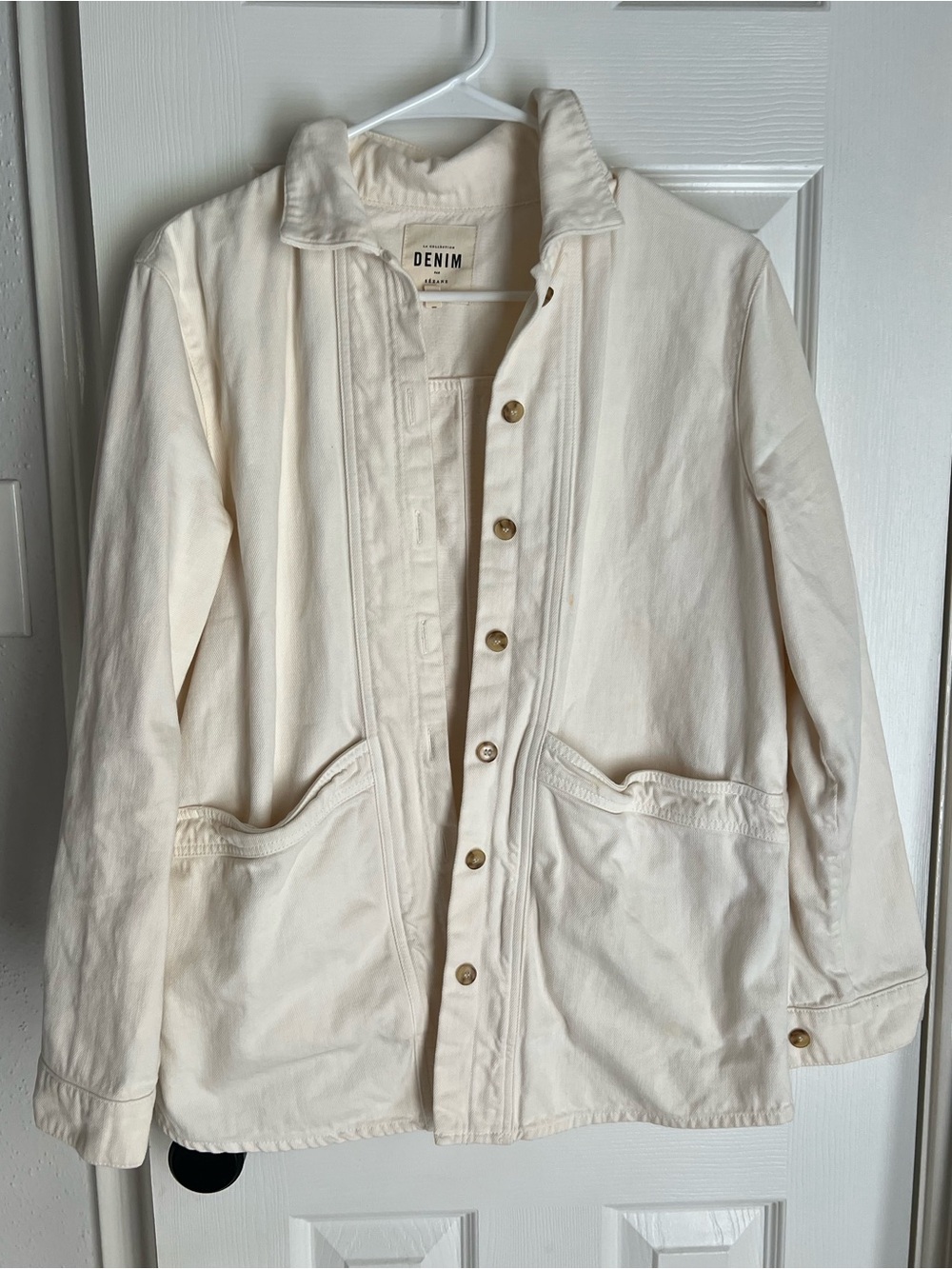 Sezane Will Jacket in Ecru